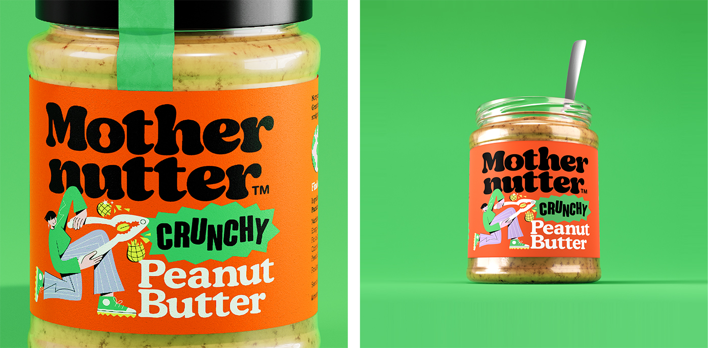 品牌包裝設計：Mothernutter品牌通過有趣的包裝帶動年輕消費者的心