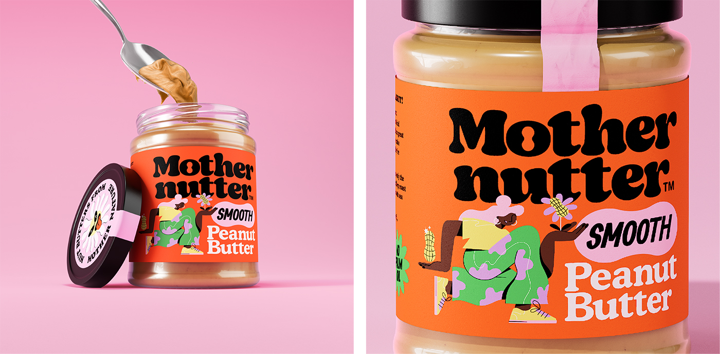 品牌包裝設計：Mothernutter品牌通過有趣的包裝帶動年輕消費者的心